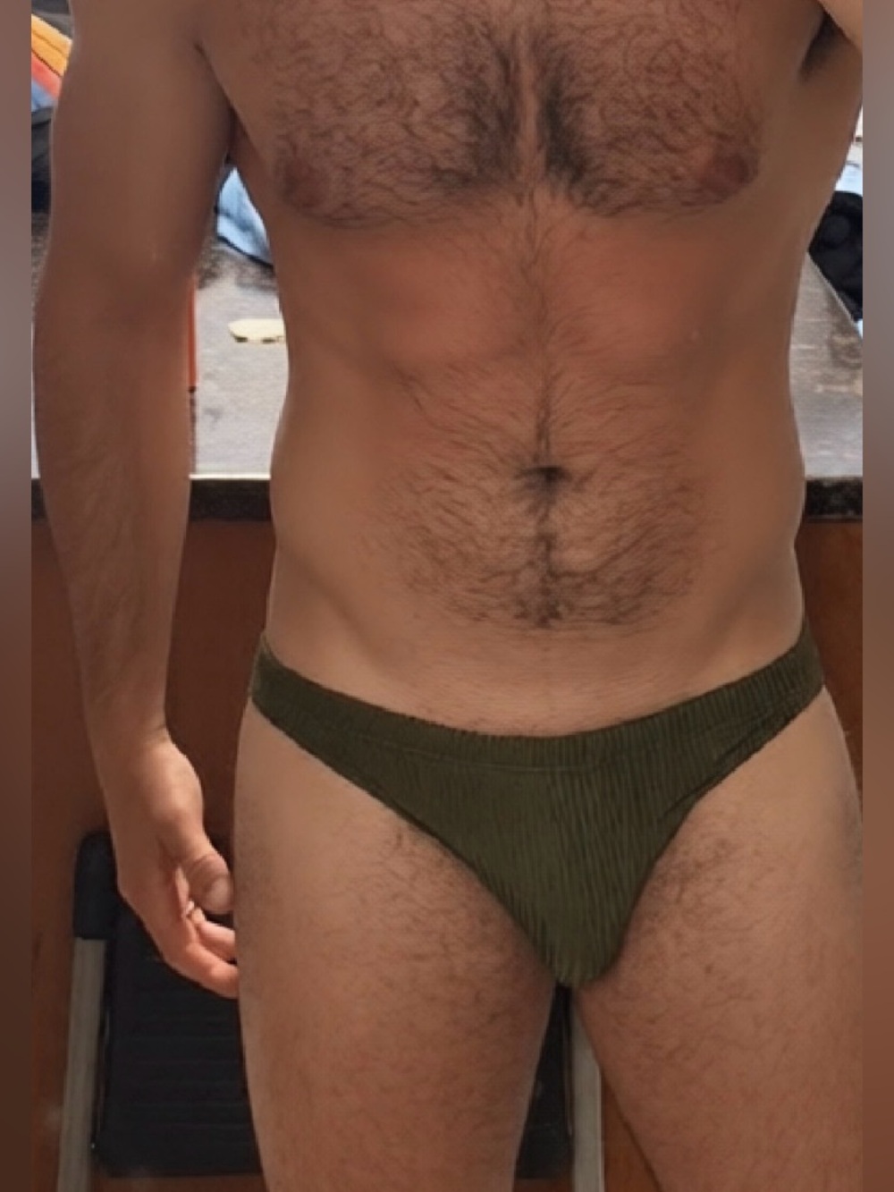 Men's Olive body briefs Charlie by MZ